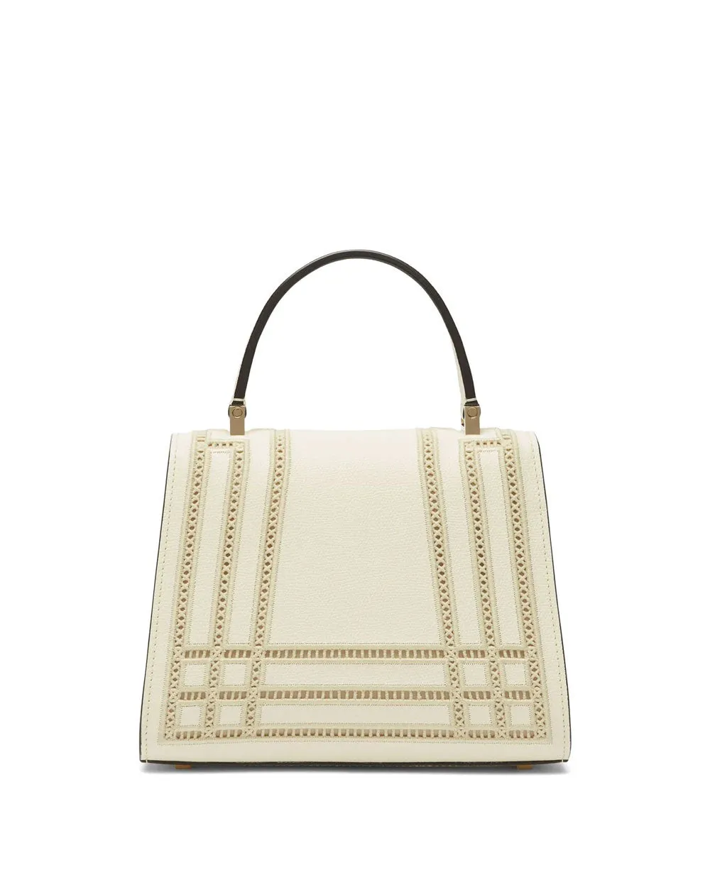 Mini Iside Embroidered Bag in Pergamena