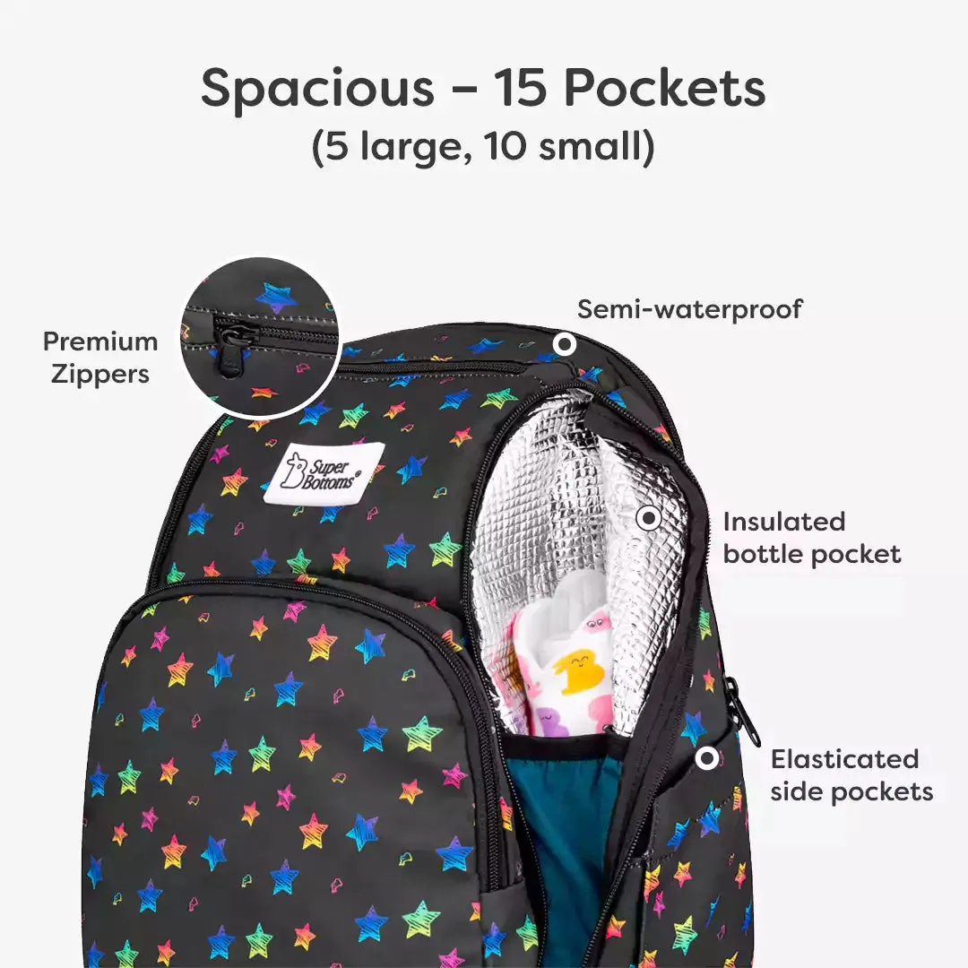 Multipurpose Backpack-Rainbow Twinkles