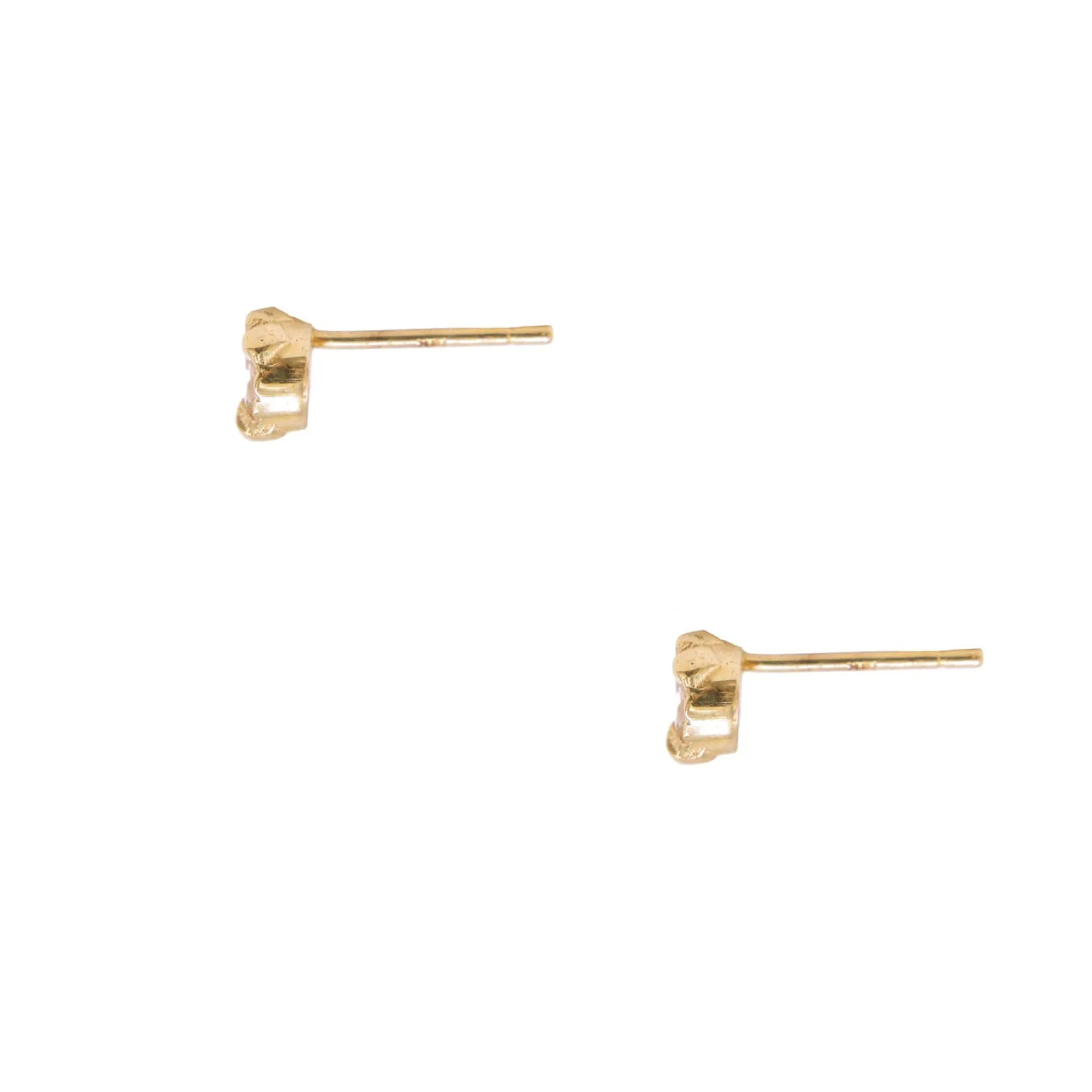 MYSTICAL STUDS, 4MM LAB DIAMOND