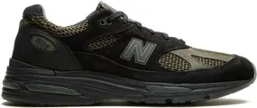 New Balance 991v2 Stone Island Black Grey sneakers