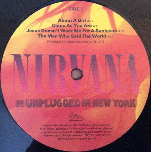 Nirvana ~ MTV Unplugged In New York