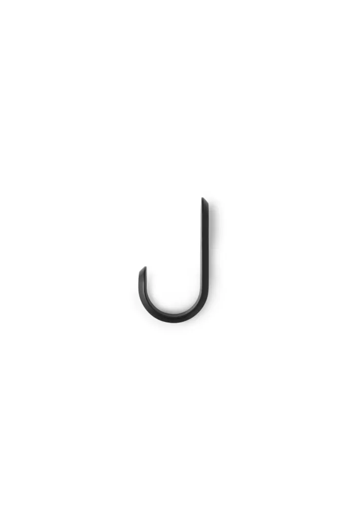 Normann Copenhagen - Curved Hook - Black