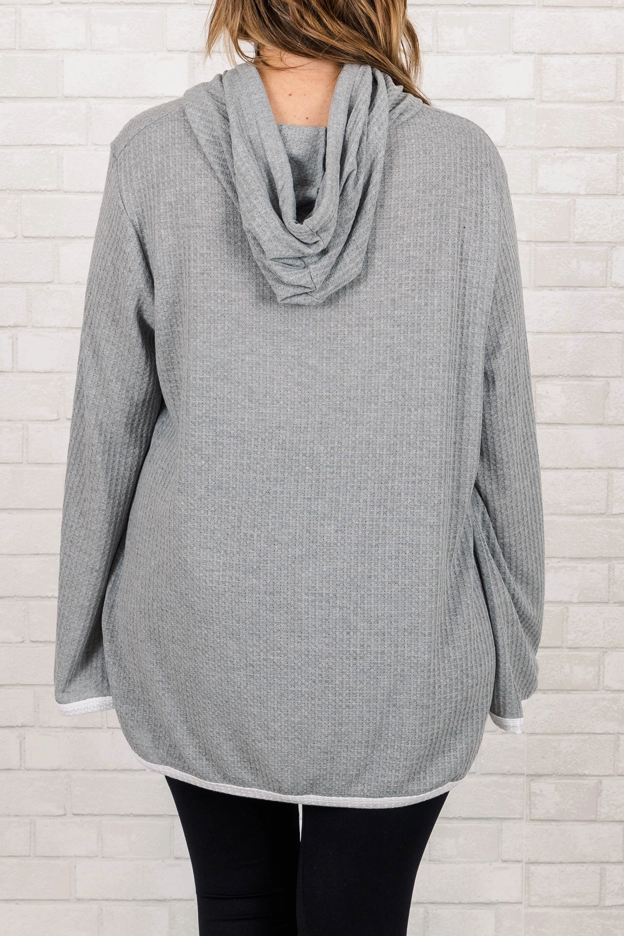 Obsessed With Comfort Top, Gray