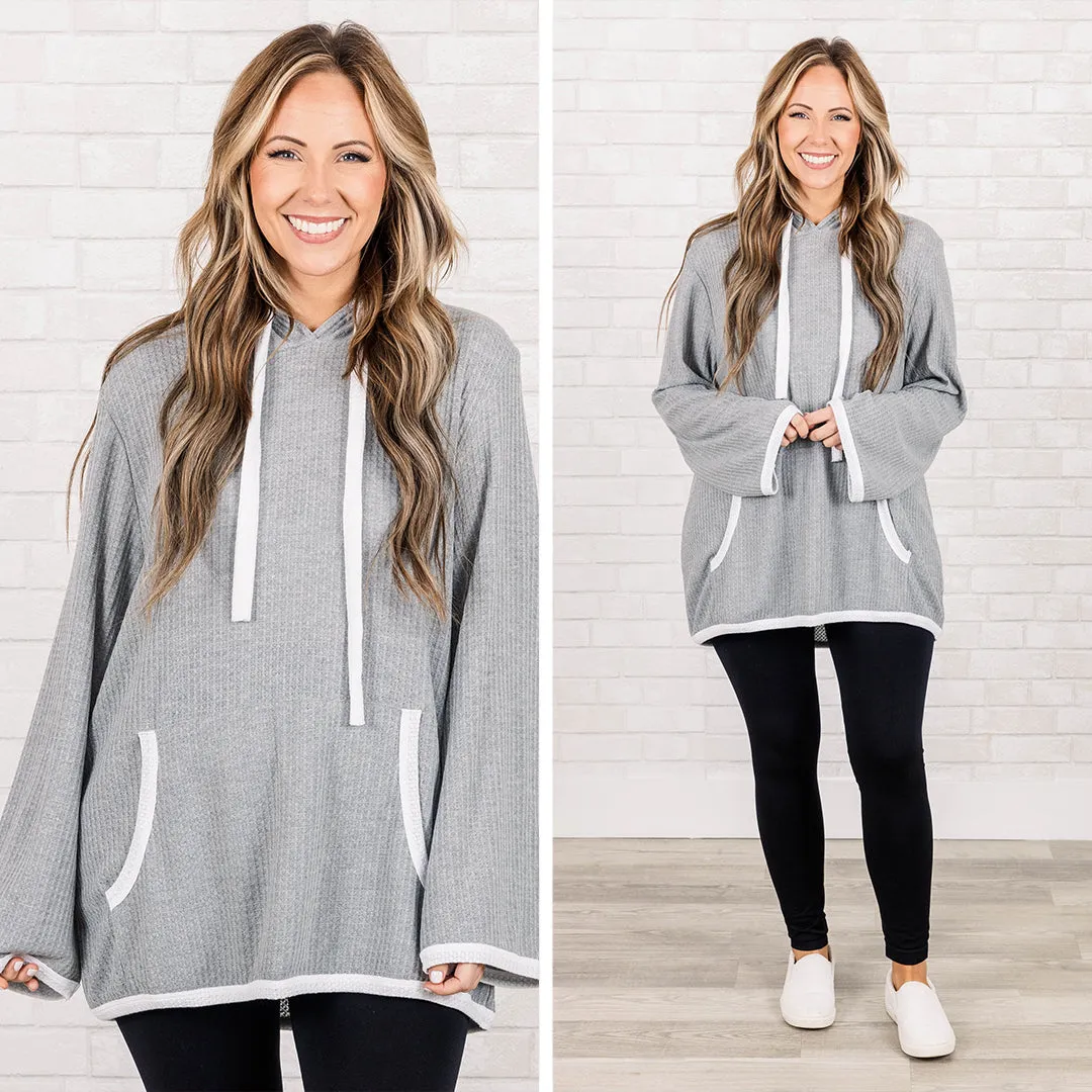 Obsessed With Comfort Top, Gray