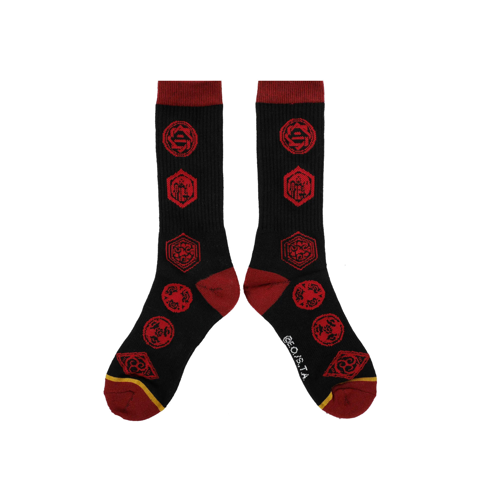 One Piece Badge Socks