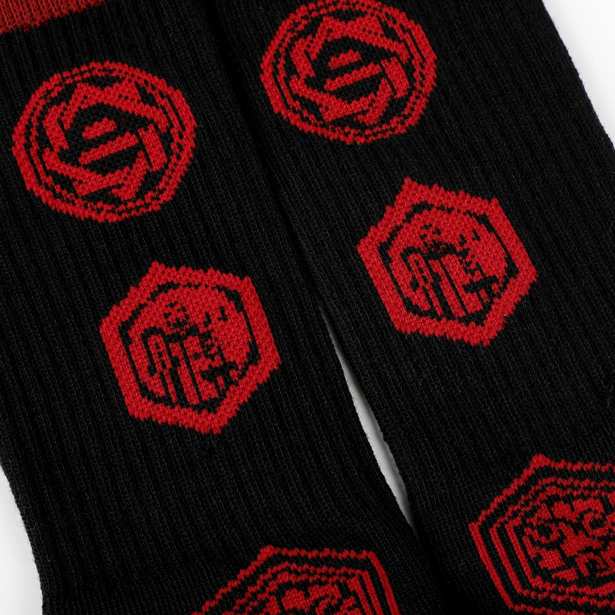 One Piece Badge Socks