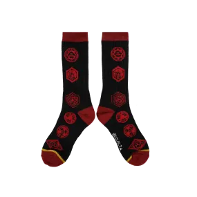 One Piece Badge Socks