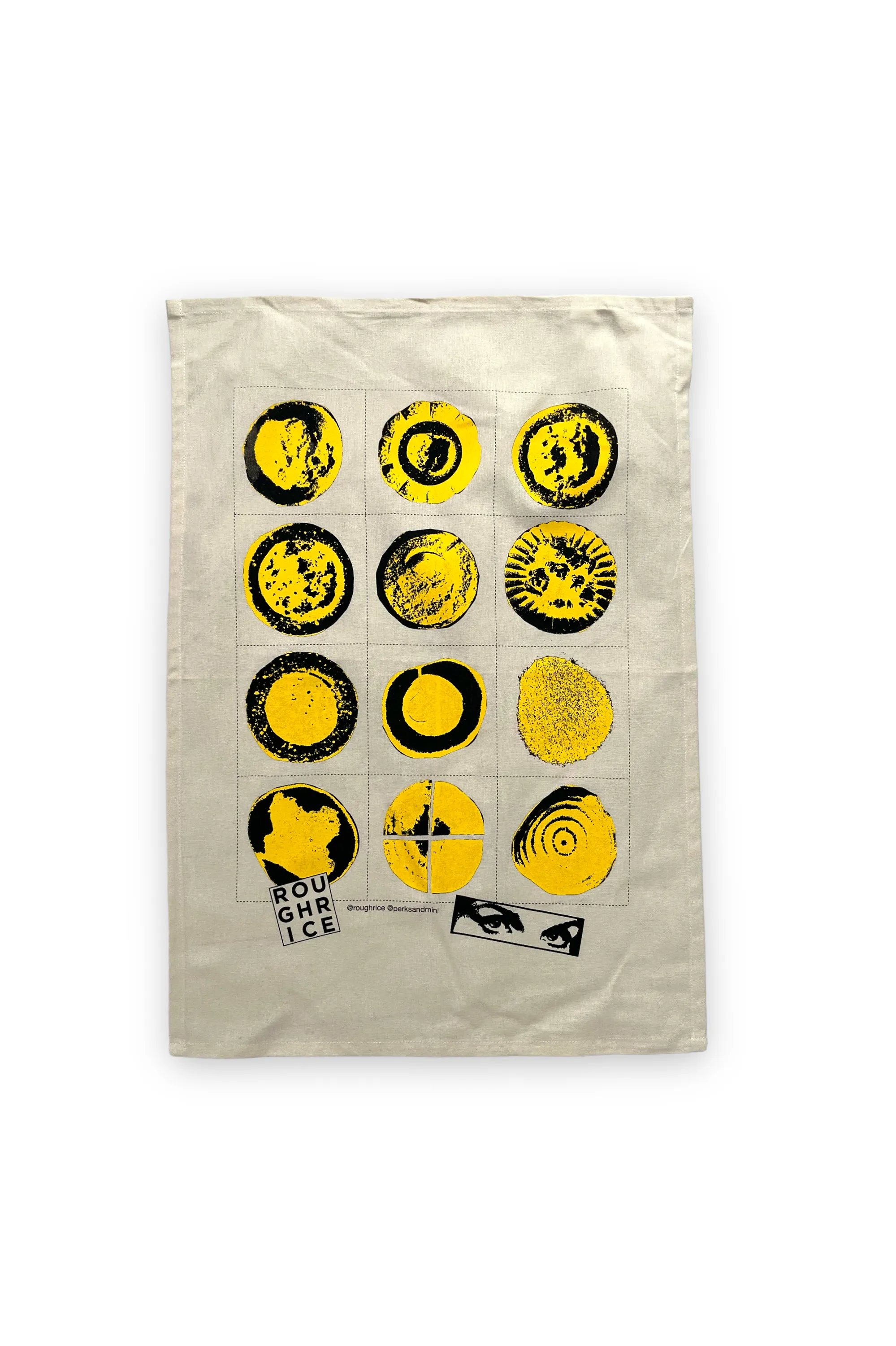 P.A.M. X ROUGH RICE - SIGNS OF LIFE TEA TOWEL