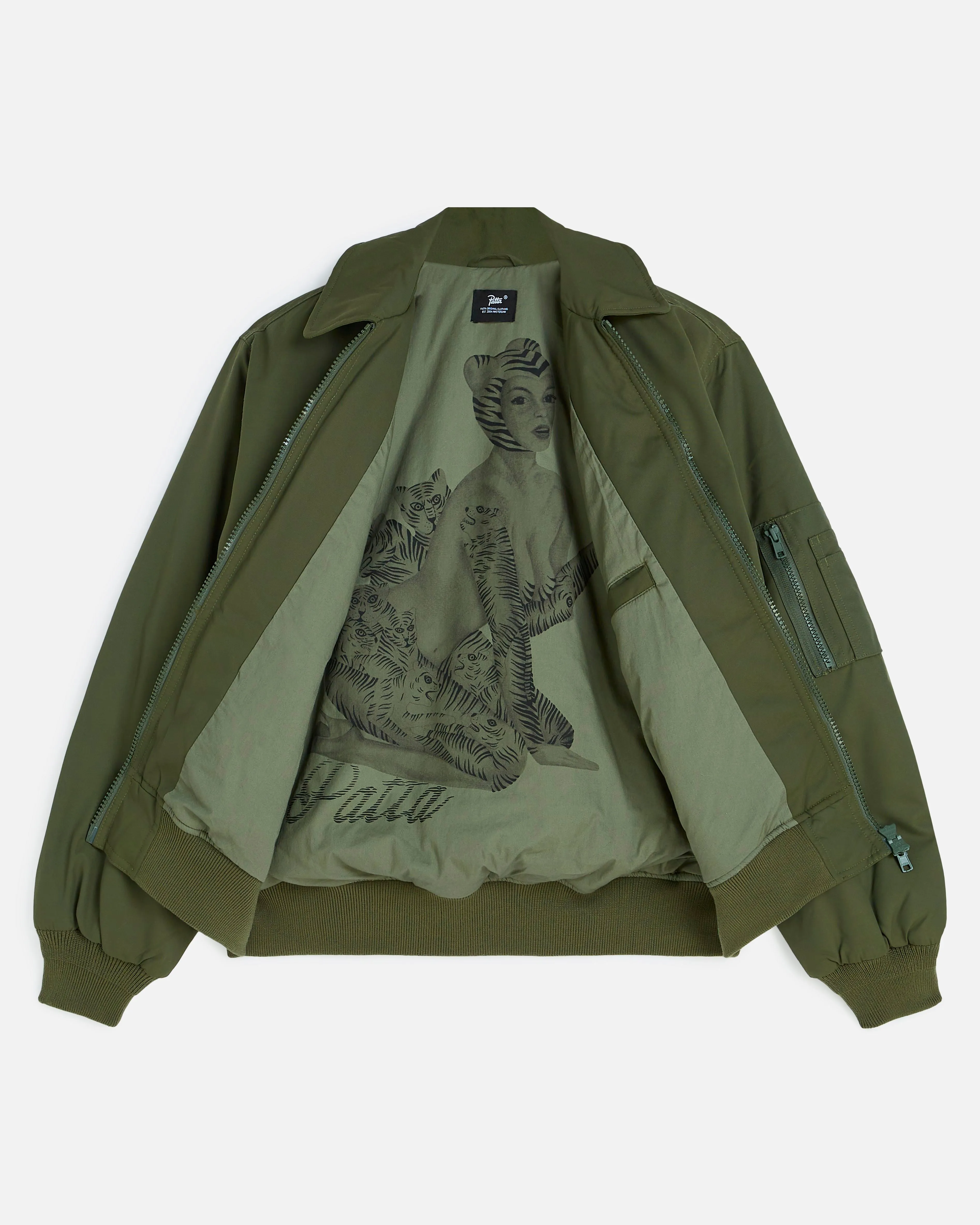 Patta Jet Bomber Jacket (Deep Depths)