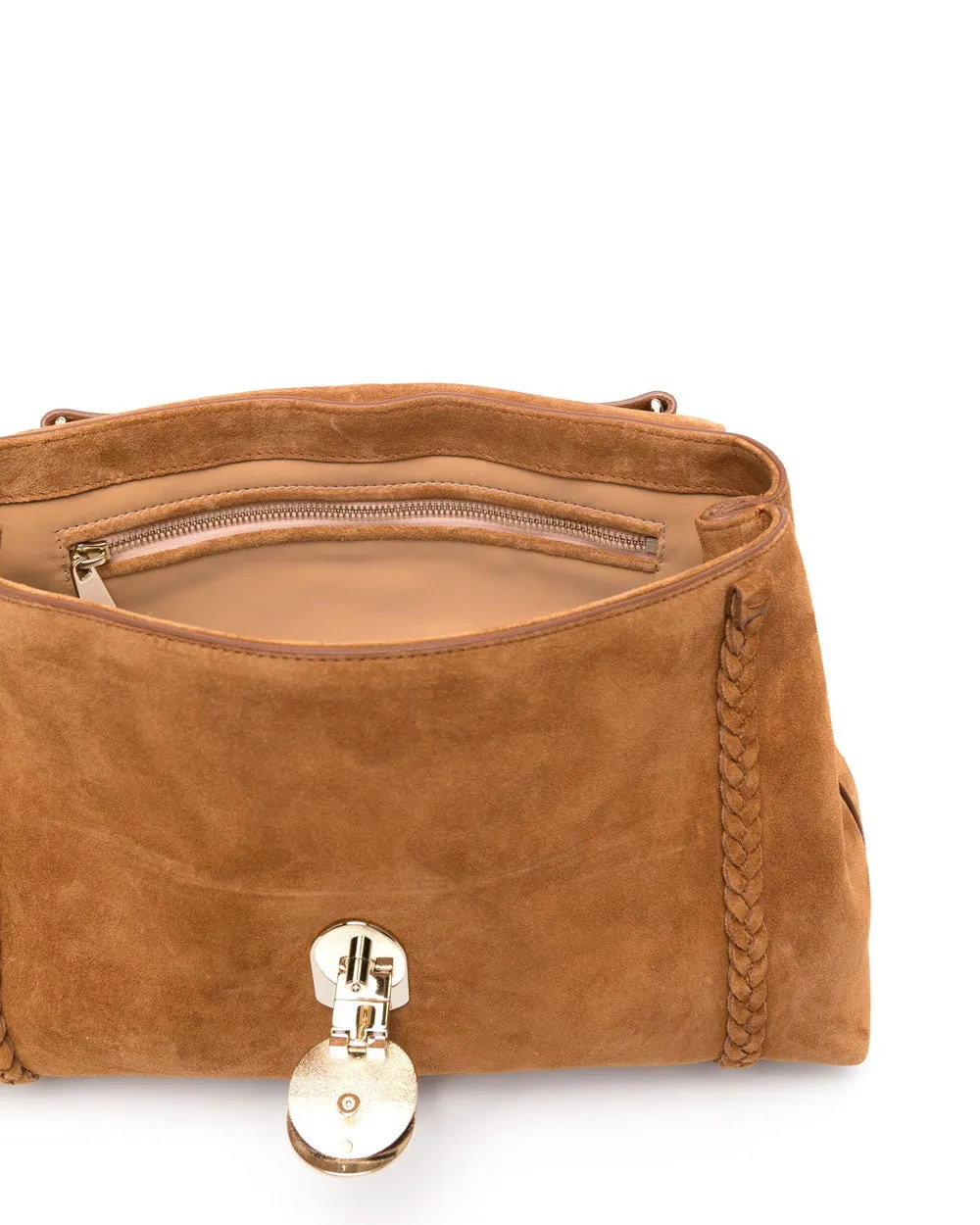 Penelope Shoulder Bag in Autumn Brown