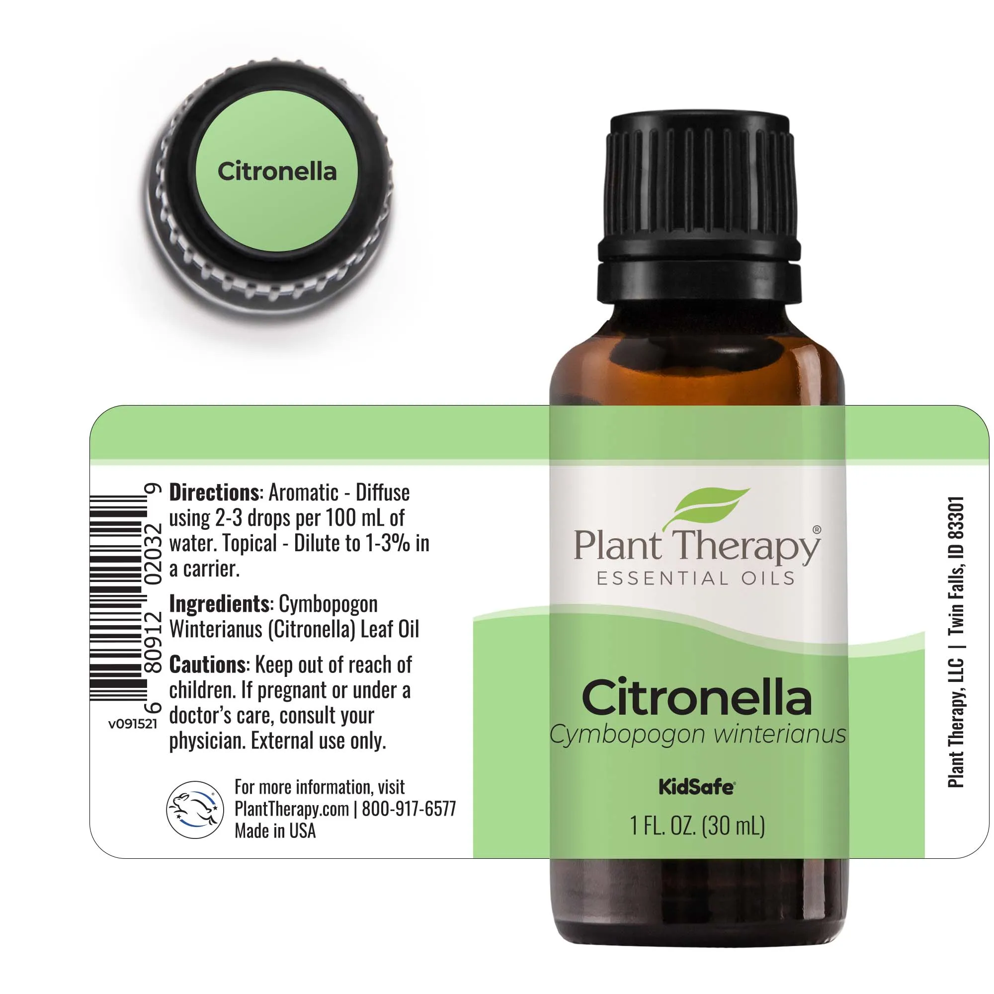 Plant Therapy Citronella Essential Oil