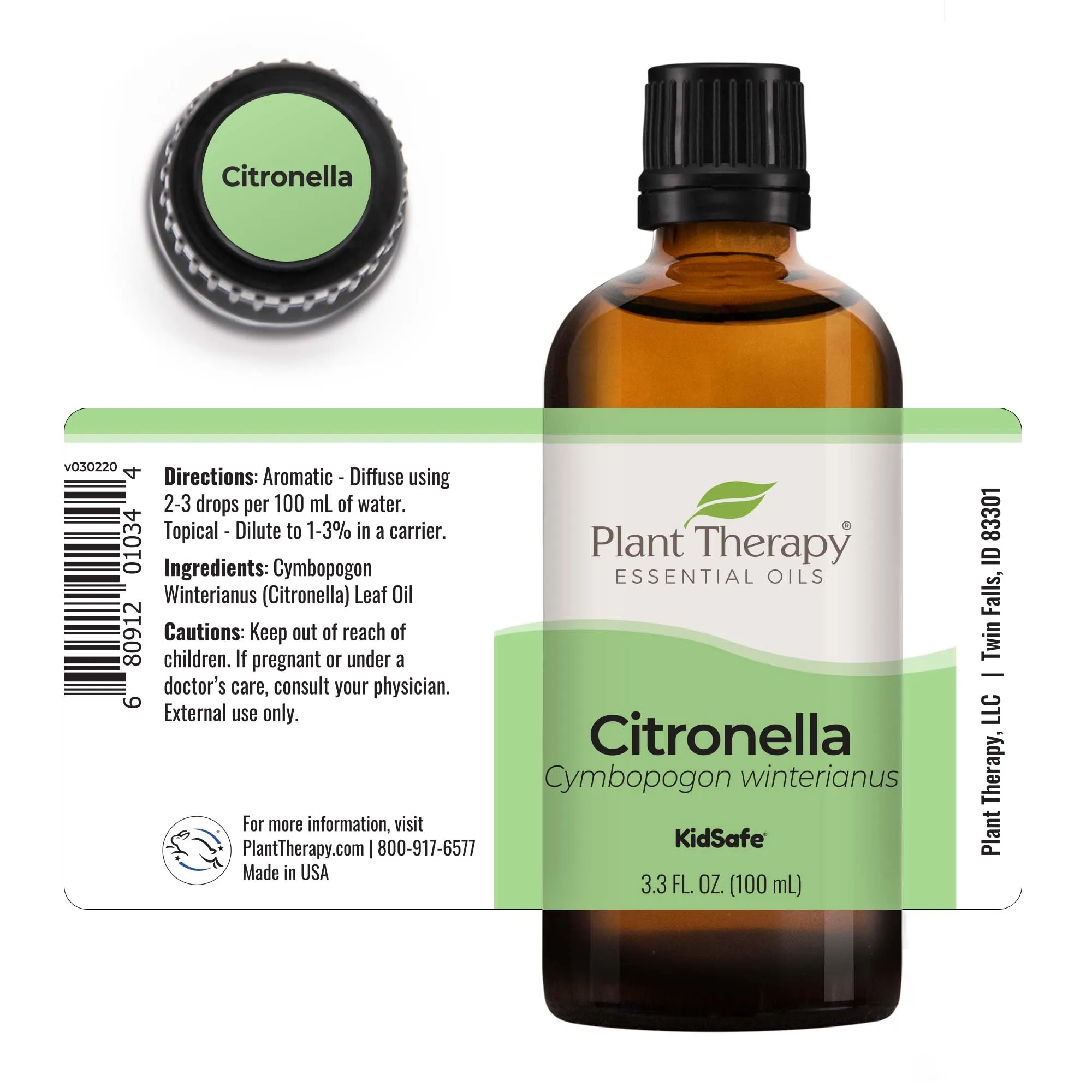 Plant Therapy Citronella Essential Oil