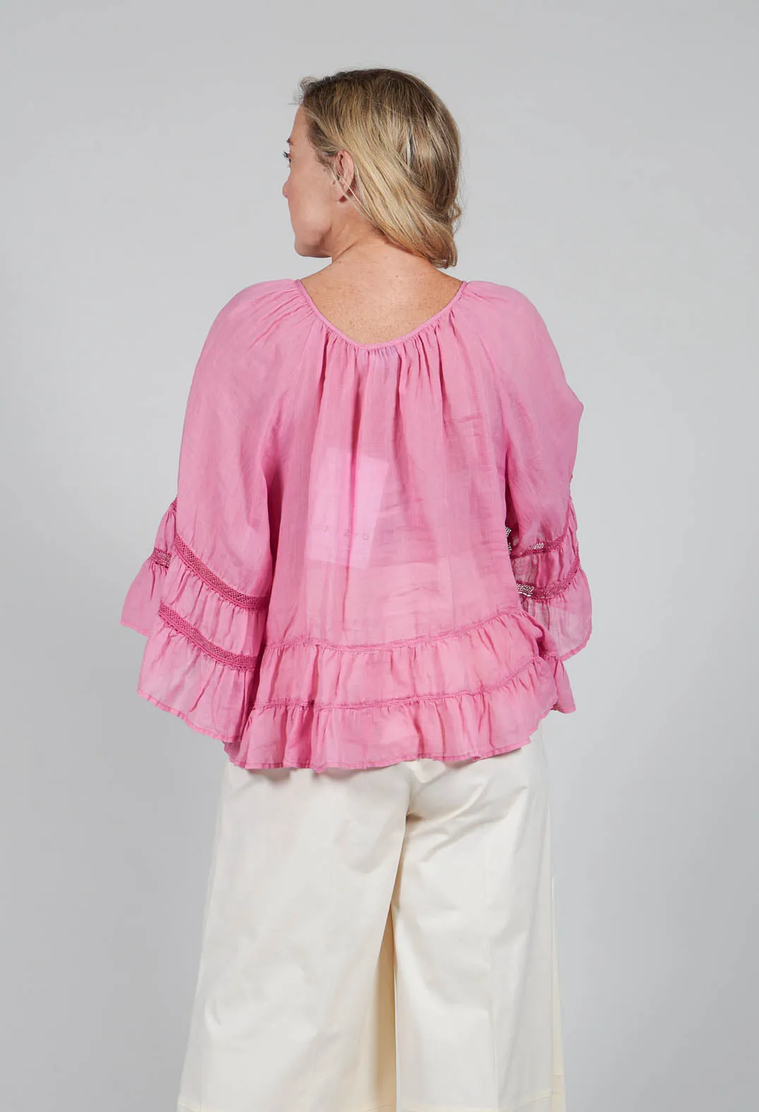 Prairie Blouse in Desert Pink