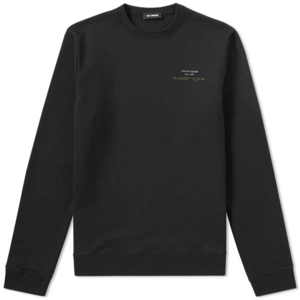 Raf Simons x Joy Division Substance Regular SweatBlack