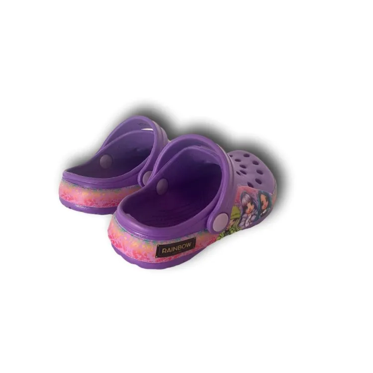 Rainbow High RMP9203 Ciabatte Clogs Mare Piscina Casa Violet