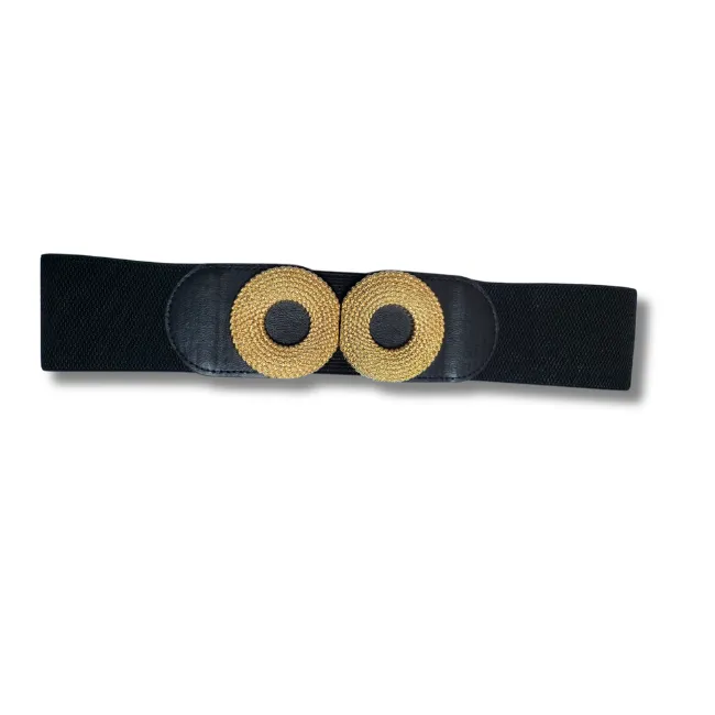 Round Elastic Buckle Belt