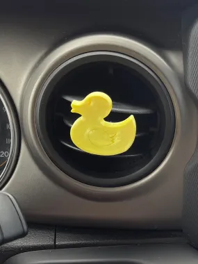 Rubber Duck Car Character Clip - Vent Decor / Holder