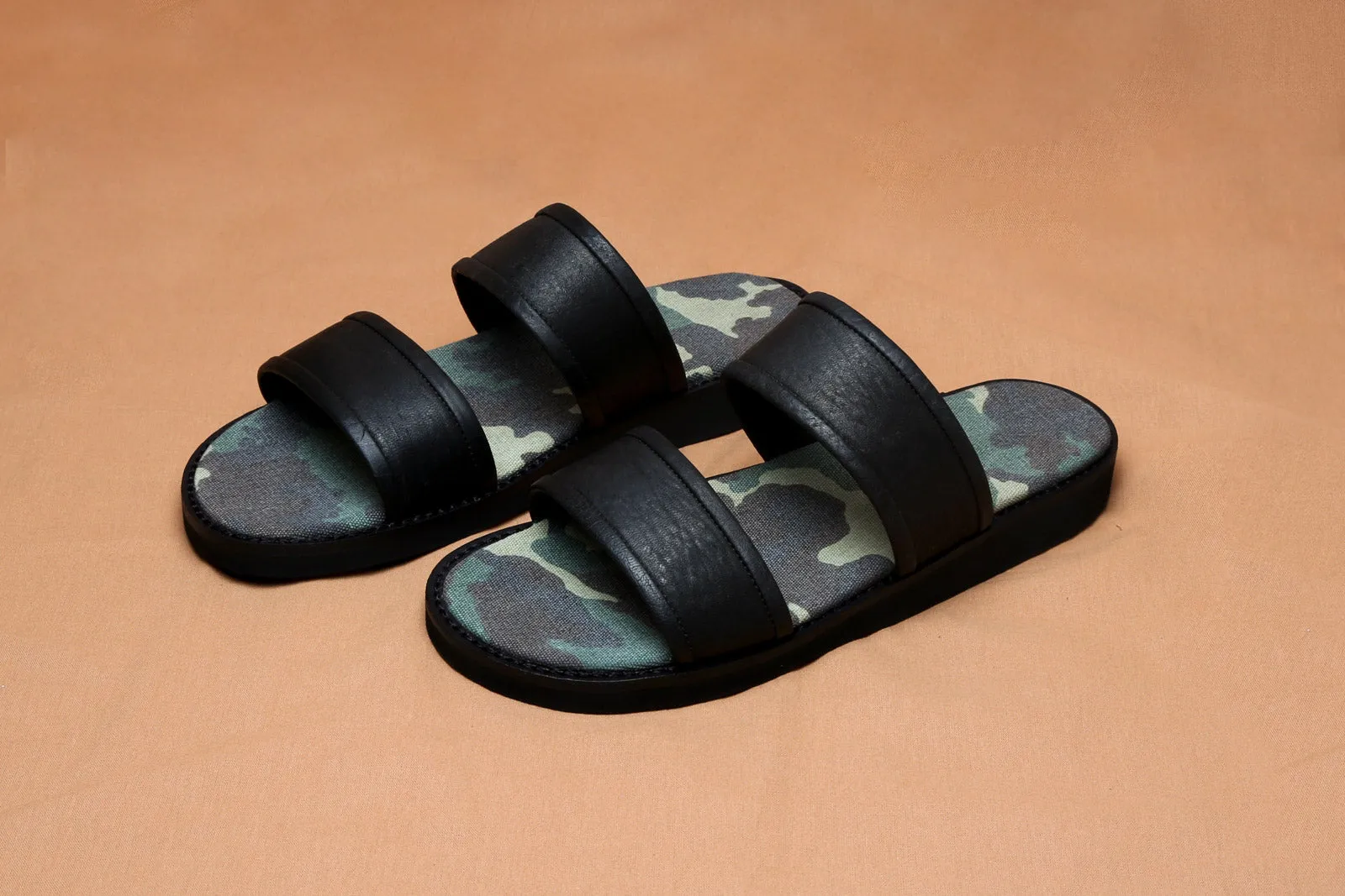 Sandal Camo Black