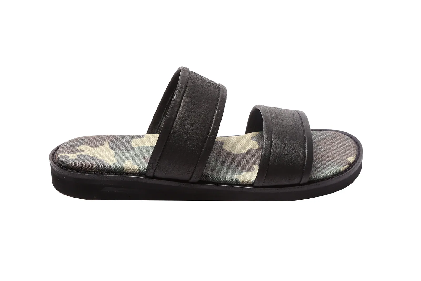 Sandal Camo Black