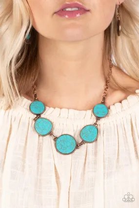 Santa Fe Flats - Copper ~ Paparazzi Necklace