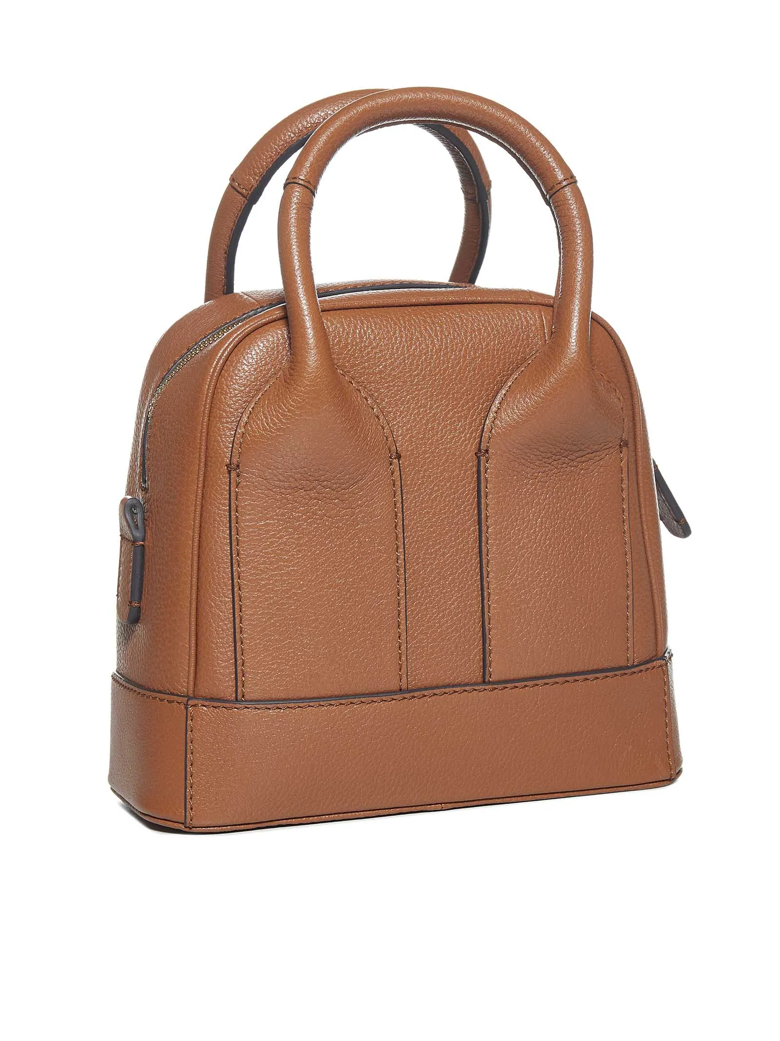 See By Chloé Kleine Logo Embossed Small Bowling Bag