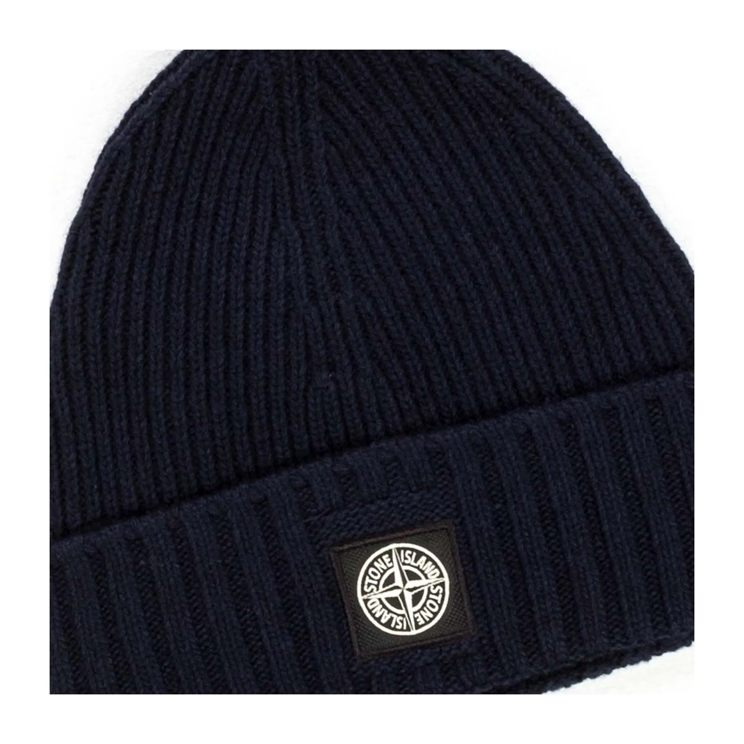 Stone Island Boy Blue Wool Blend Hat