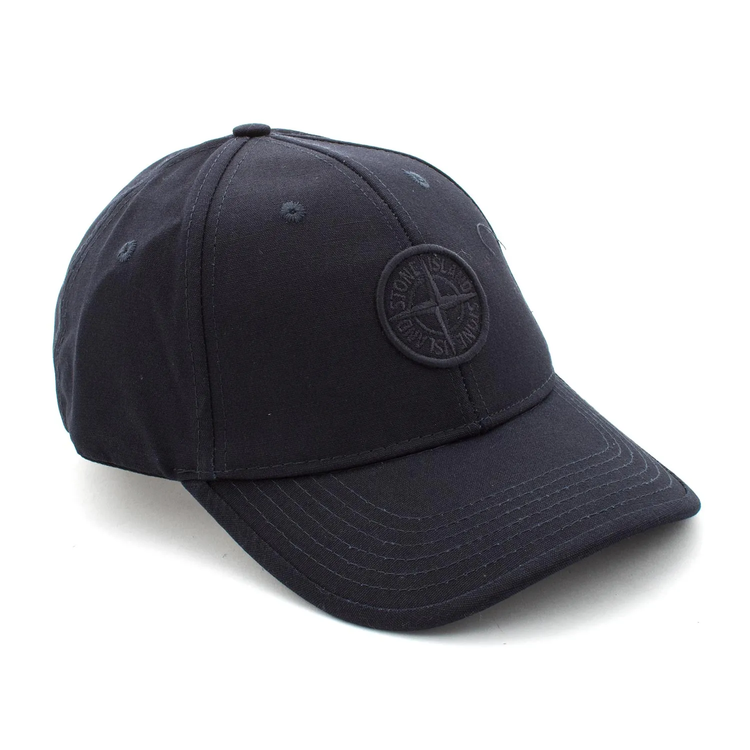 Stone Island Dark Blue Cap For Boys