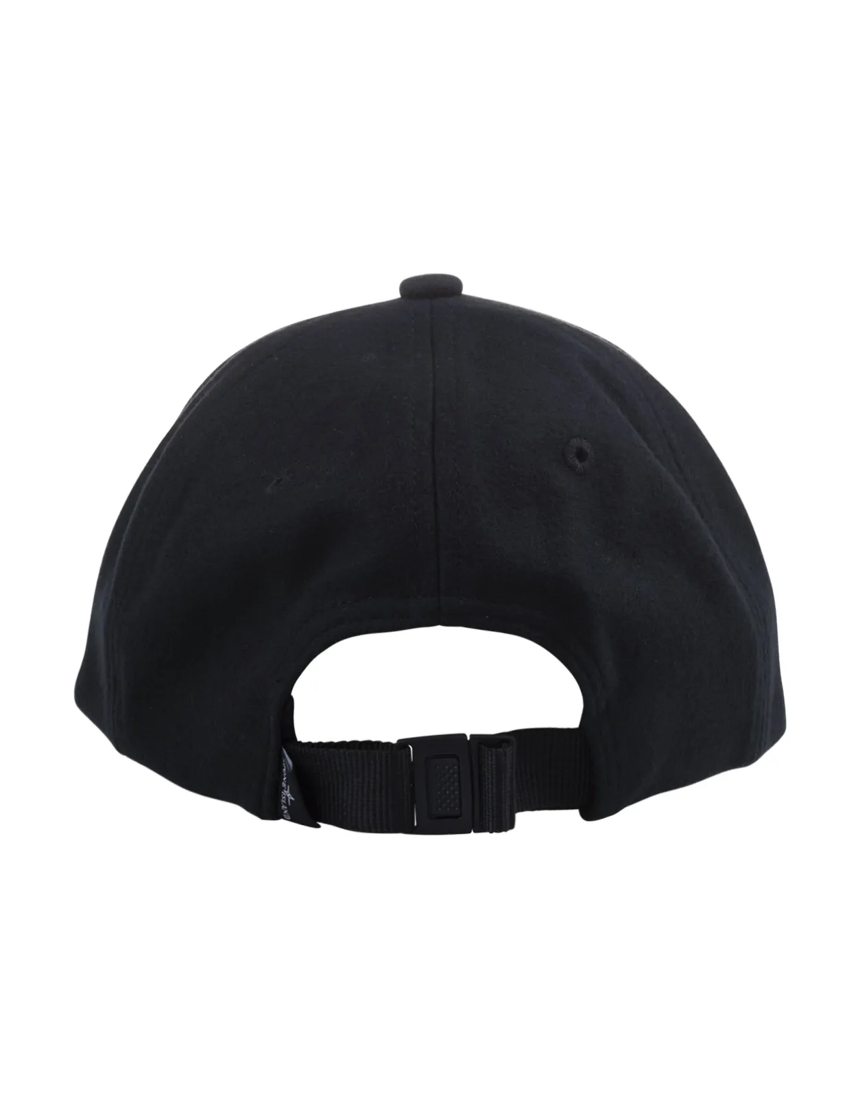 STONE ISLAND Navy Blue Flannel Baseball Hat