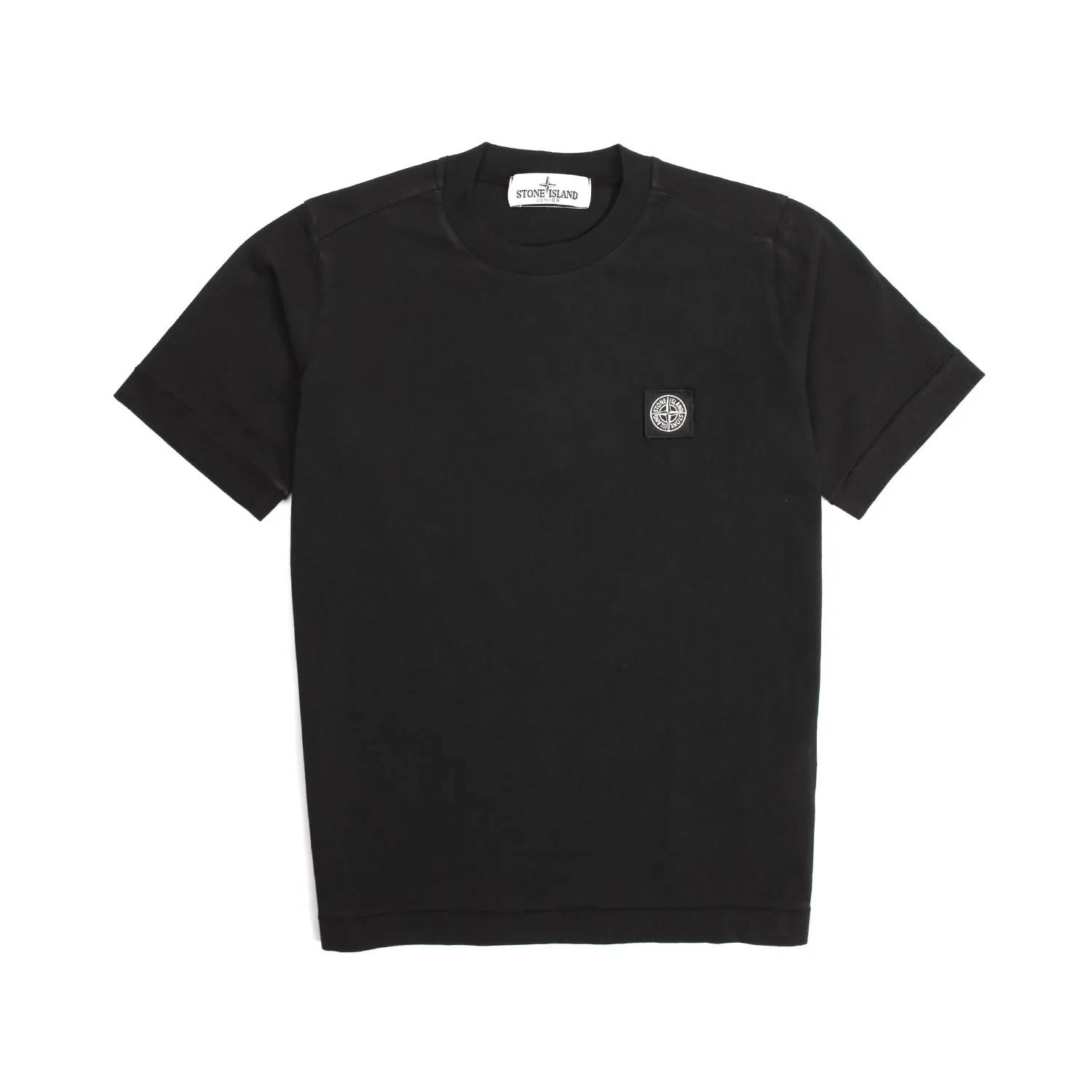 Stone Island Unisex Black Cotton T-Shirt 03