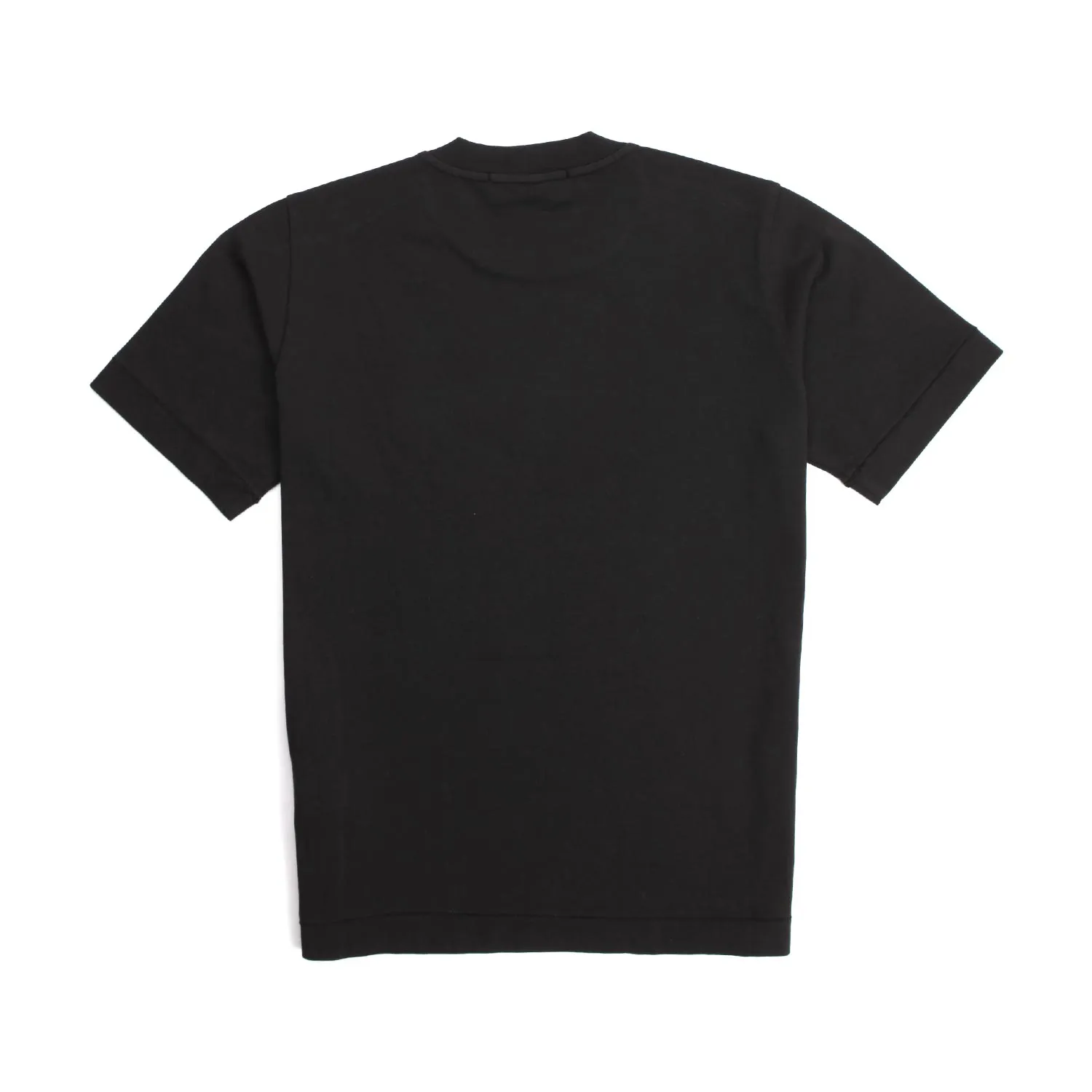 Stone Island Unisex Black Cotton T-Shirt 03