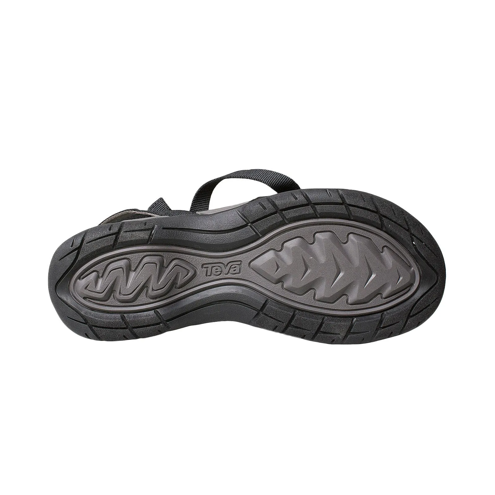 Teva Ascona Cross Strap Black Sandals - Women's