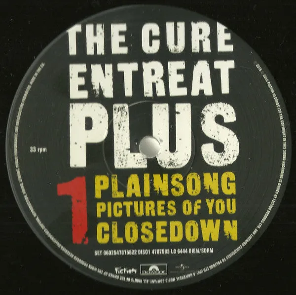 The Cure ~ Entreat Plus