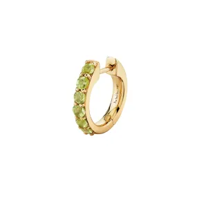 The Large Biggie - Peridot / 14k Yellow Gold