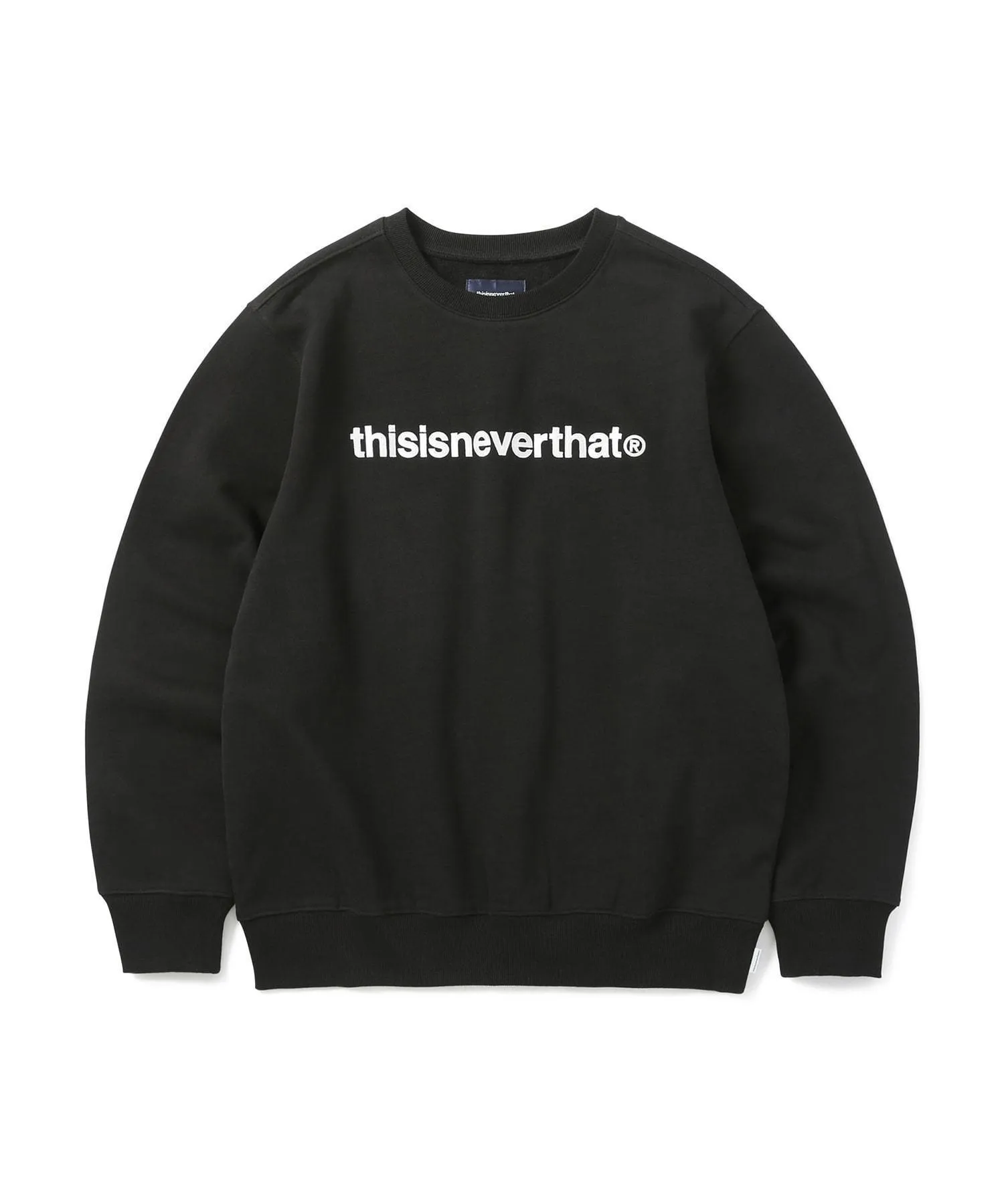 thisisneverthat  |Crew Neck Unisex Street Style Long Sleeves Plain Cotton Logo