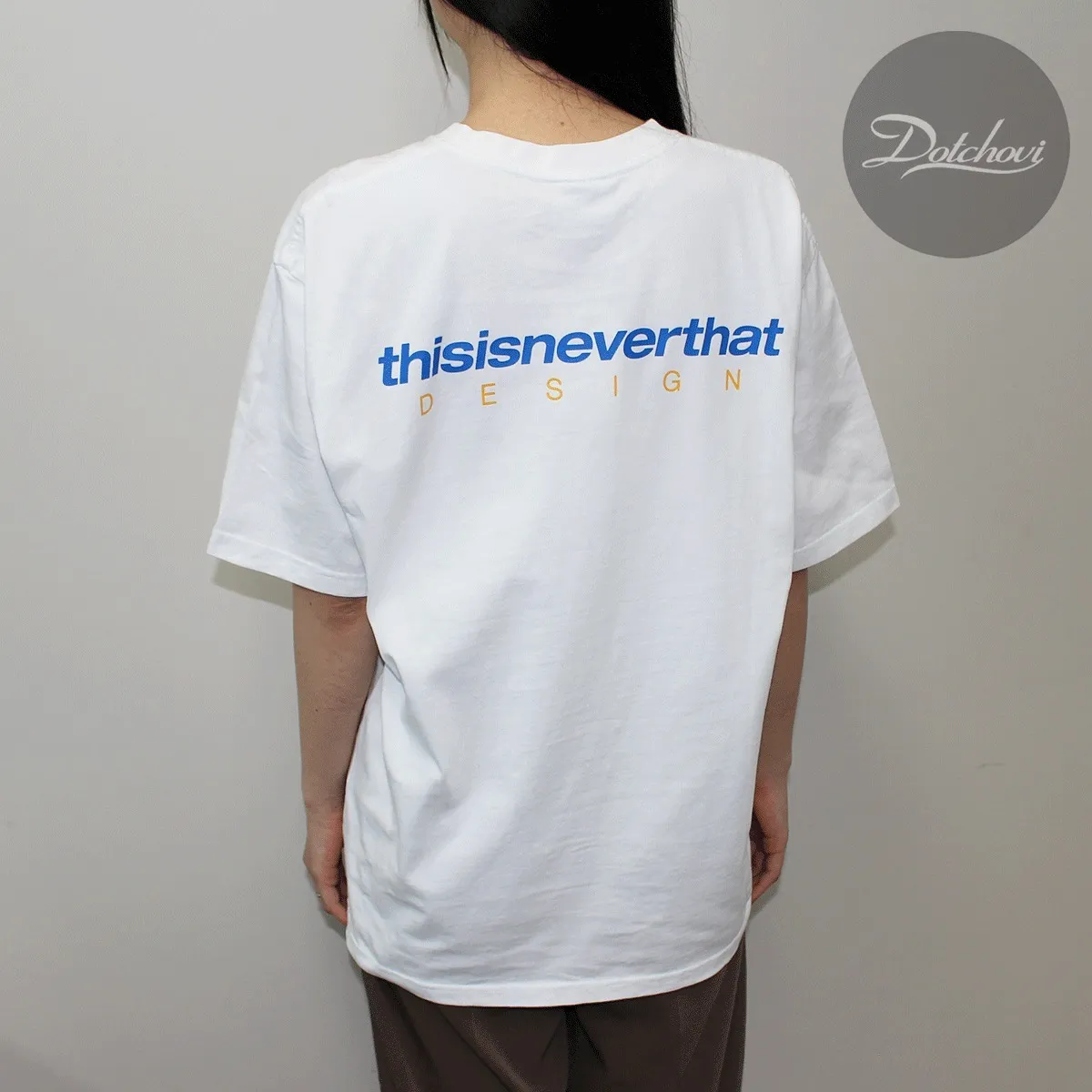 thisisneverthat  |Crew Neck Unisex Street Style U-Neck Plain Cotton