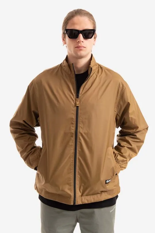 thisisneverthat jacket Nylon Crew men's beige color