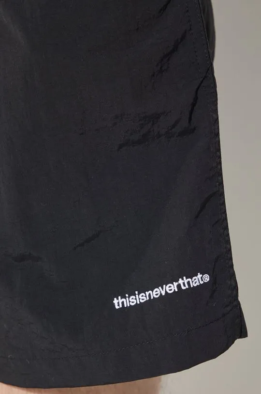 thisisneverthat shorts Jogging Short - UPDATED men's black color TN241WSONS04