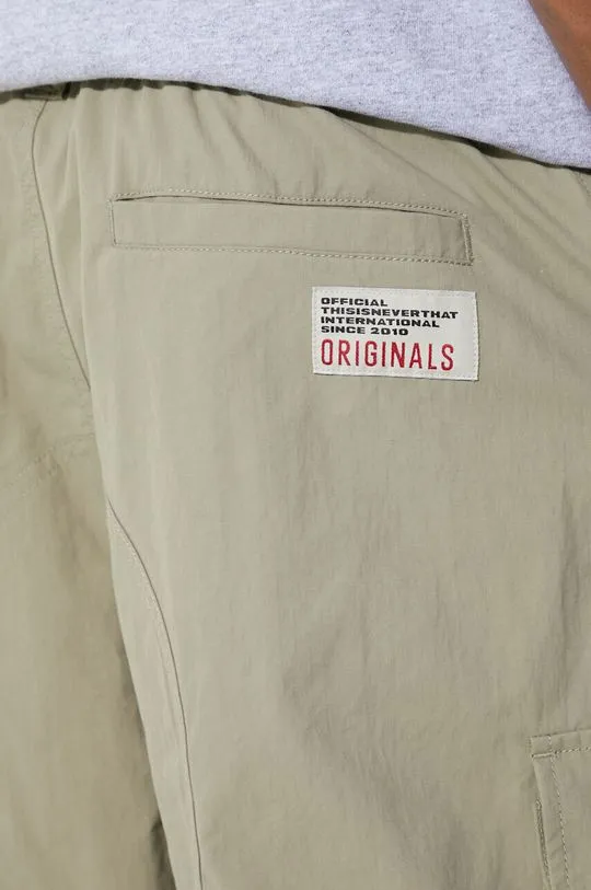 thisisneverthat shorts men's beige color