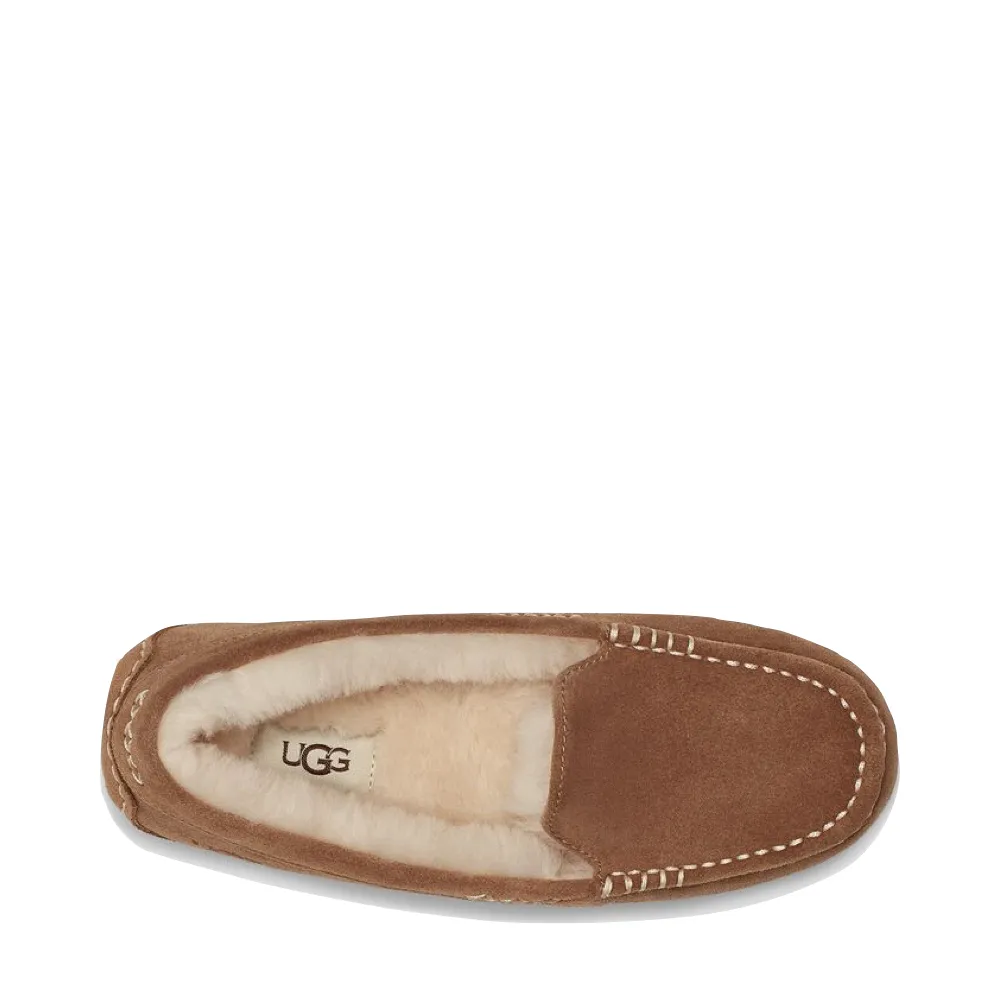 UGG Women's Ansley Sheepskin Slipper (Chestnut)