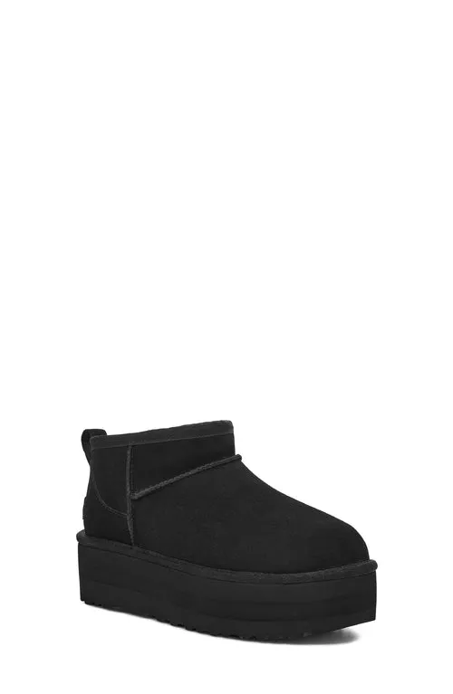 UGG Womens Classic Ultra Mini Platform Boots