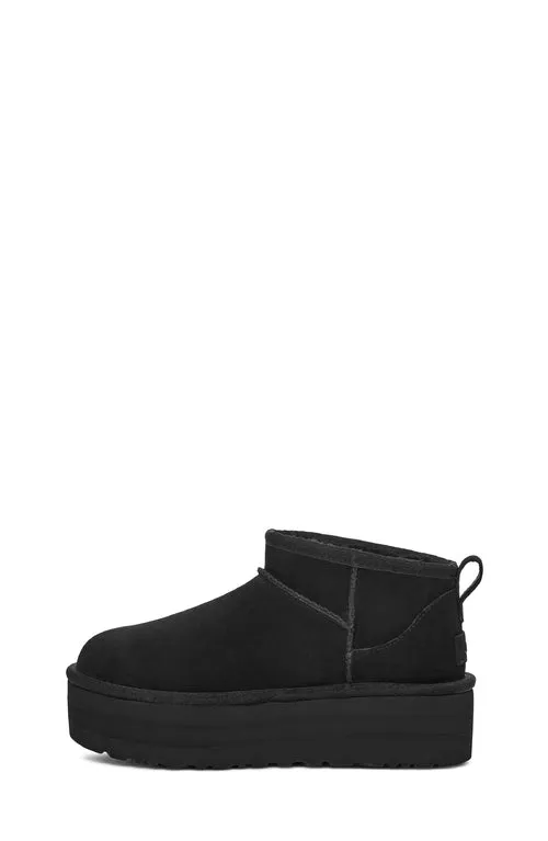 UGG Womens Classic Ultra Mini Platform Boots