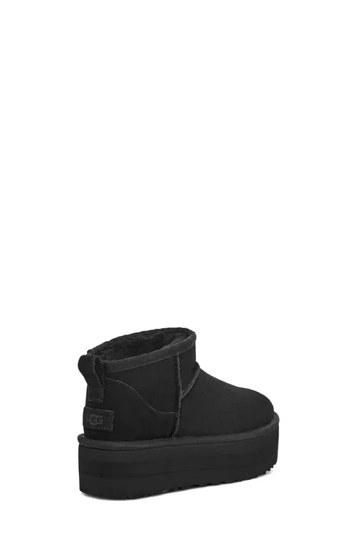 UGG Womens Classic Ultra Mini Platform Boots