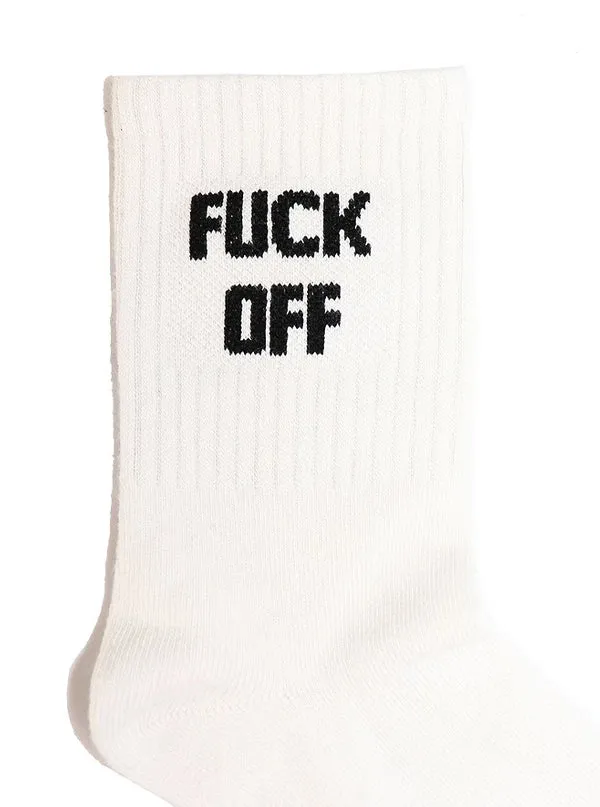 Unisex Attitude Crew Socks