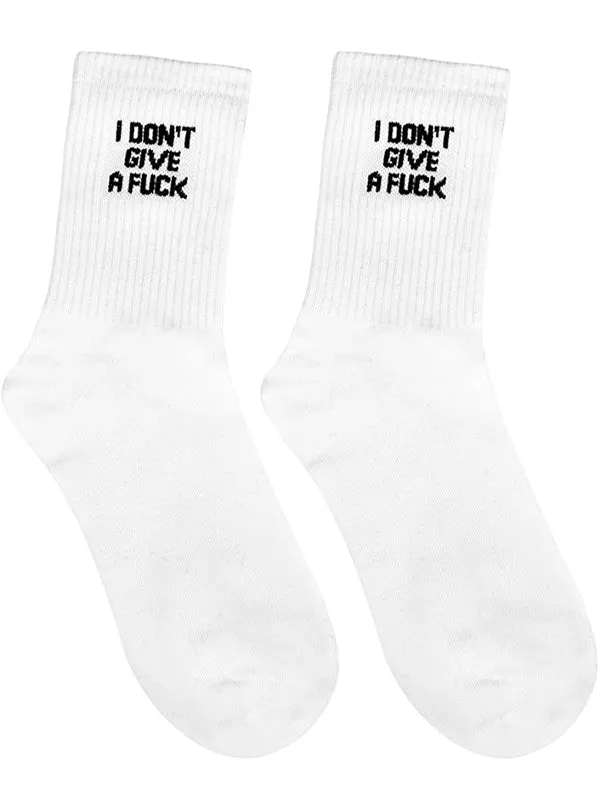 Unisex Attitude Crew Socks