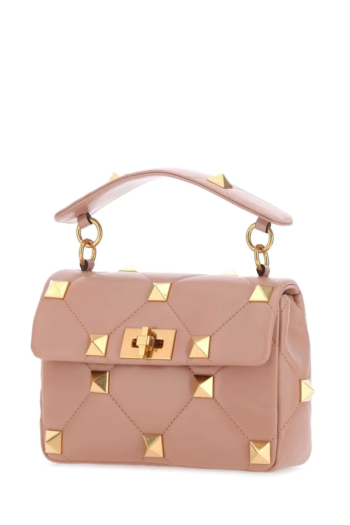 Valentino Garavani Roman Stud Chain-Link Shoulder Bag