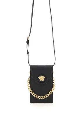 Versace La Medusa Plaque Mini Crossbody Bag