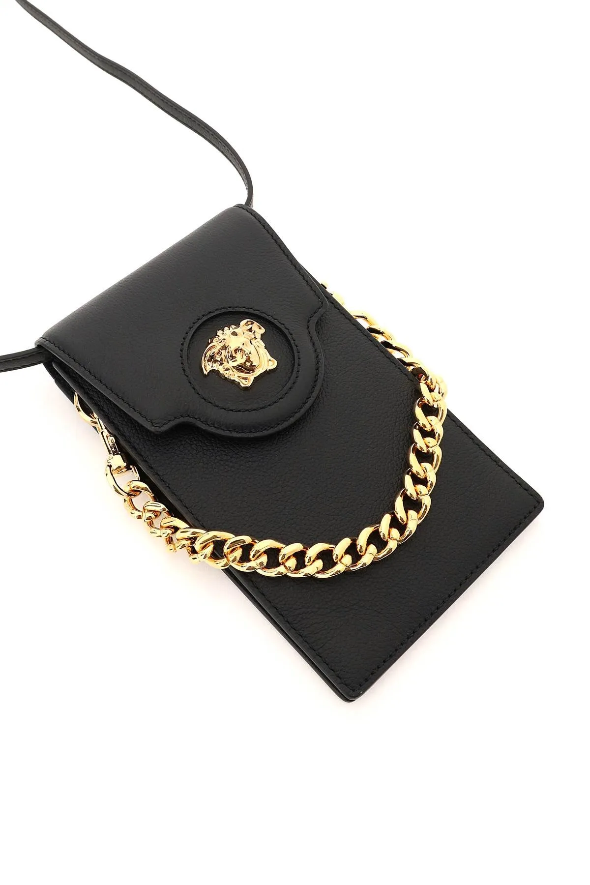 Versace La Medusa Plaque Mini Crossbody Bag