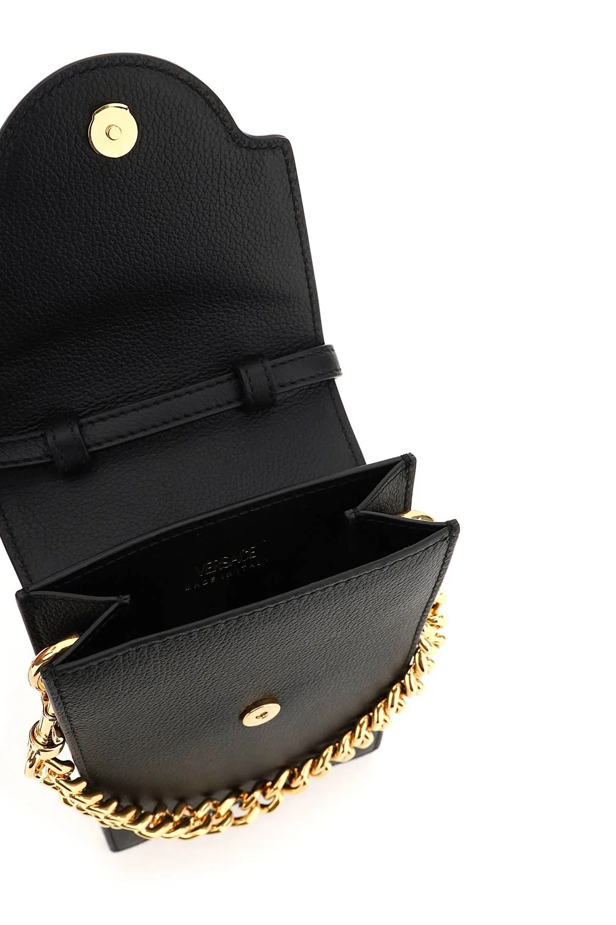 Versace La Medusa Plaque Mini Crossbody Bag