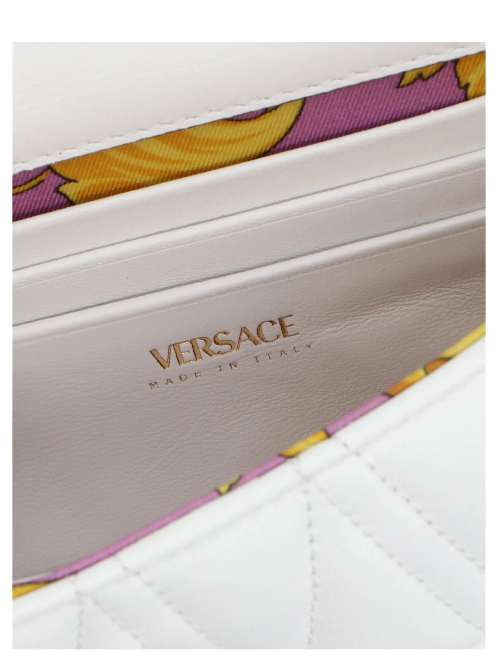 Versace Virtus Quilted Crossbody Bag