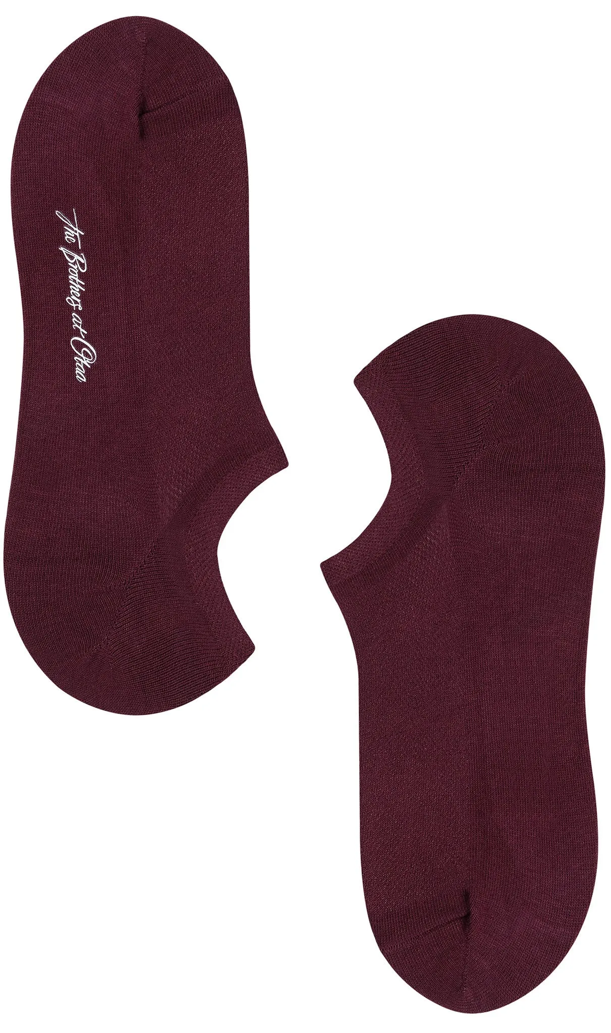 Wine Burgundy Low-Cut Socks